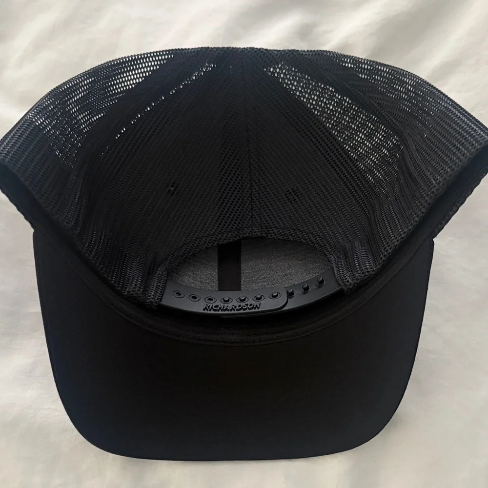 Coach T Black Trucker Hat - "The Standard is the Standard" - Picture 2 of 2